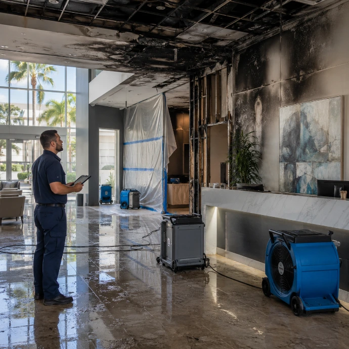 Commercial Fire and Smoke