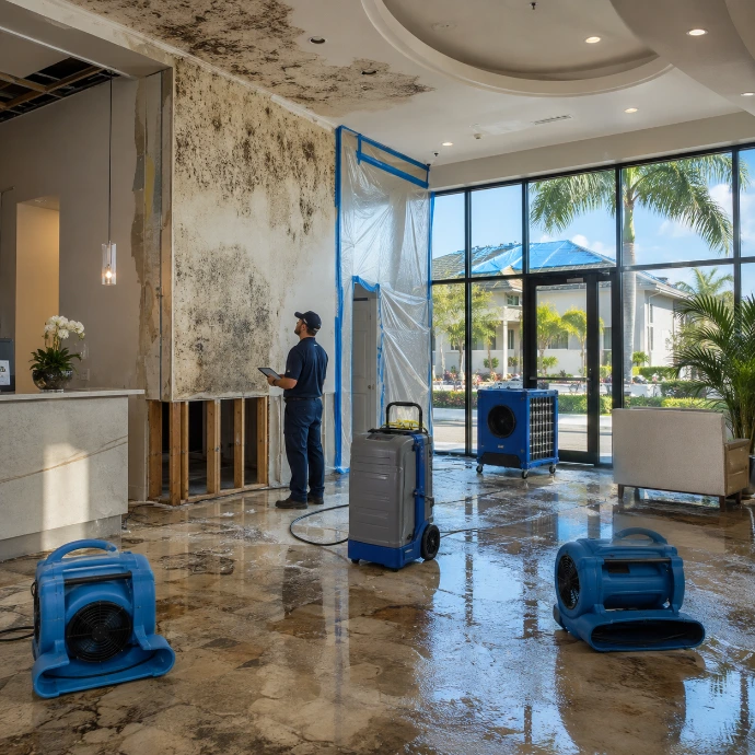 Commercial Mold Damage
