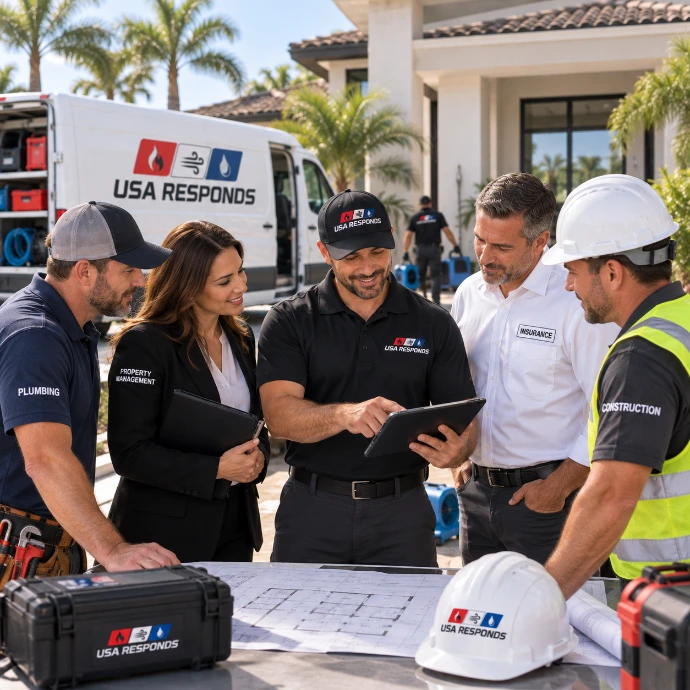 USA Responds Restoration Team Briefing