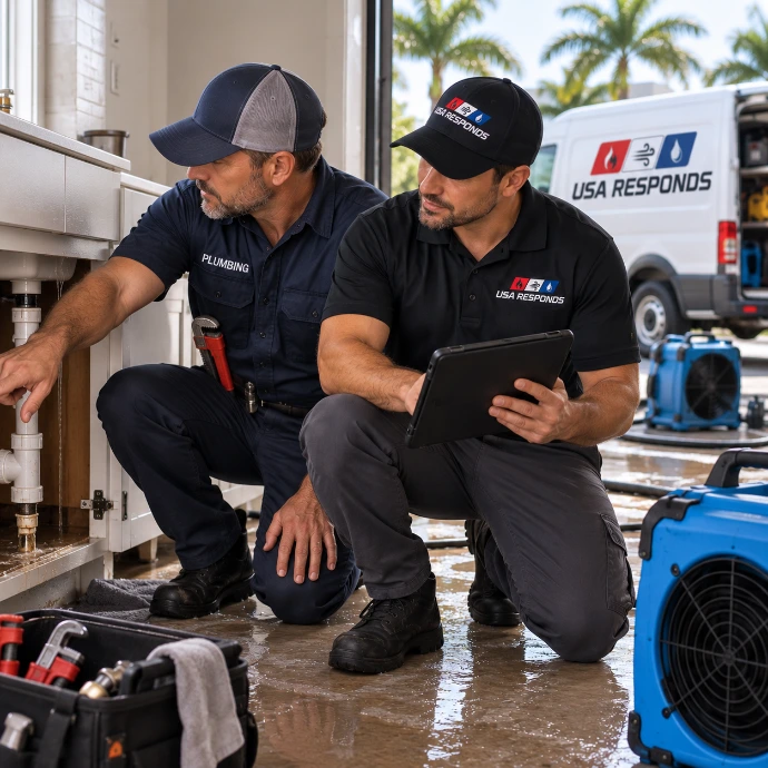 Plumbing and Water Damage Inspection