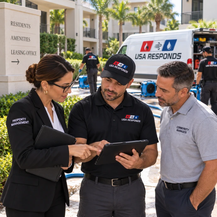 Property Restoration Team Consultation