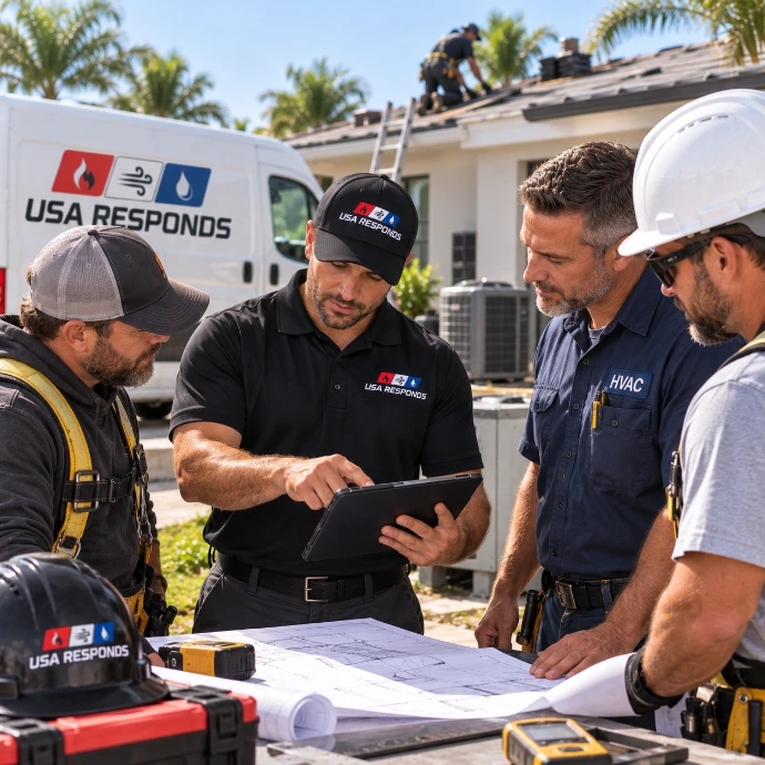 USA Responds Team Reviewing Repair Plans