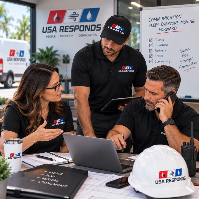USA Responds Operations Briefing