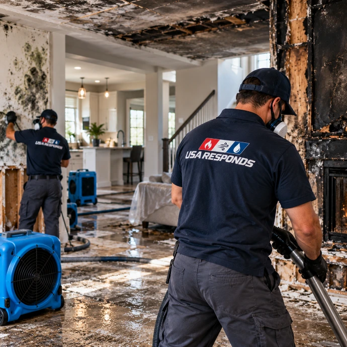 Professional Restoration in Progress