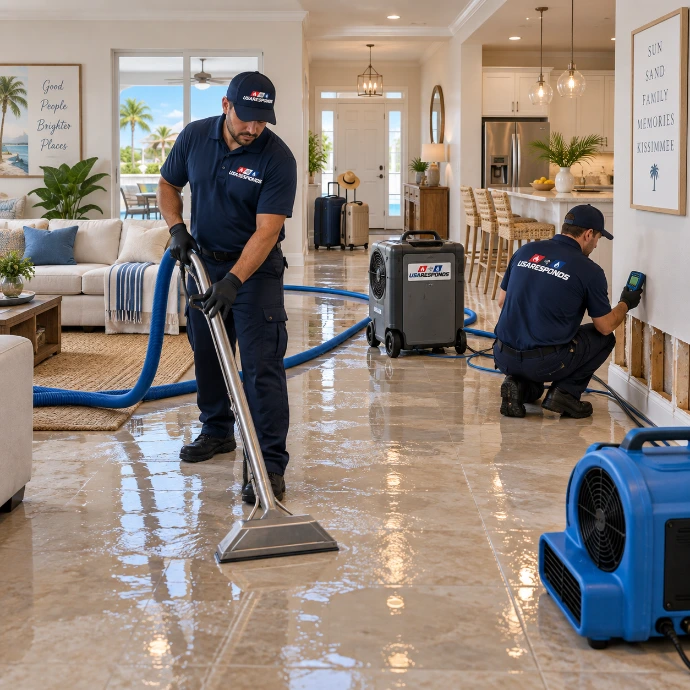 Professional Water Restoration in Coastal Home