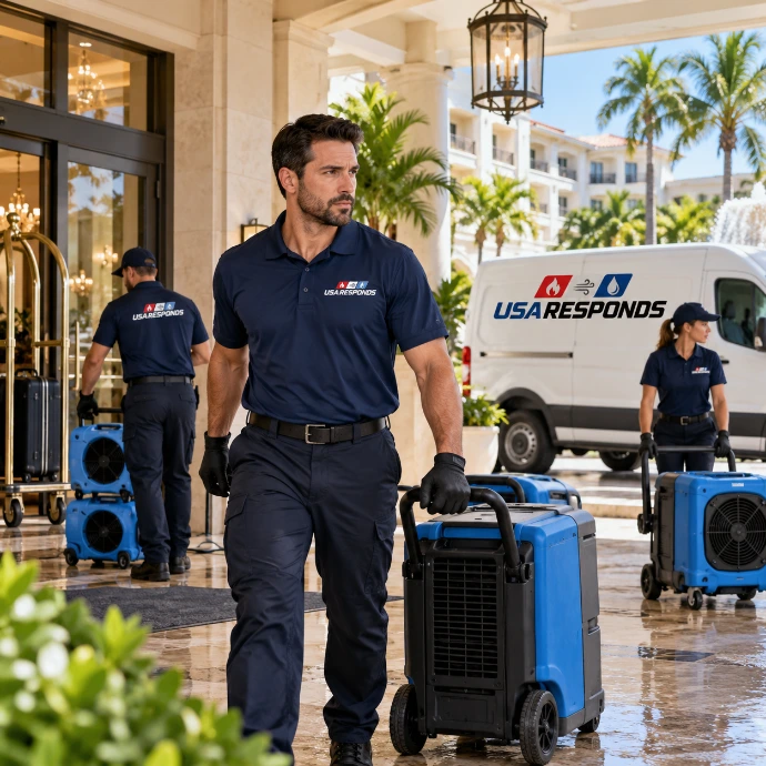USA Responds Resort Restoration Crew